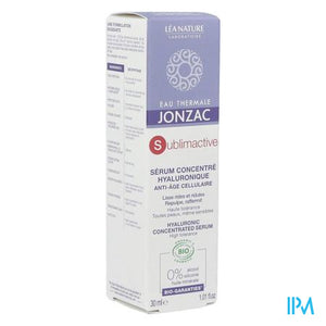 Jonzac Sublimactive A/aging Verstev.serum Bio 30ml