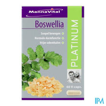 Load image into Gallery viewer, Mannavital Boswellia Platinum V-caps 60
