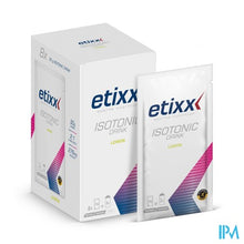 Load image into Gallery viewer, Etixx Isotonic Lemon Pdr 8x35g
