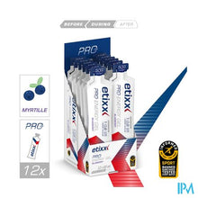 Afbeelding in Gallery-weergave laden, Etixx Double Carb Energy Gel Prol.blueberry12x60ml
