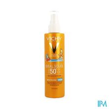 Afbeelding in Gallery-weergave laden, Vichy Ideal Soleil Ip50+ A/zand Kids Spray 200ml
