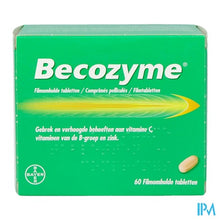 Load image into Gallery viewer, Becozyme Filmomh Tabl 60
