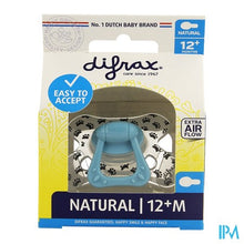 Afbeelding in Gallery-weergave laden, Difrax Fopspeen Natural 12m+
