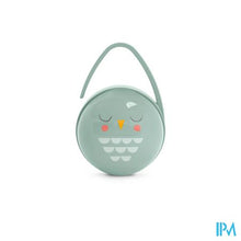 Charger l'image dans la galerie, Suavinex Bonhomia Duo Soother Holder Owl Green
