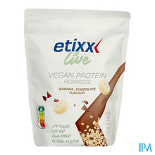 Afbeelding in Gallery-weergave laden, Etixx Live Vegan Protein Por. Banana-choco Pdr550g
