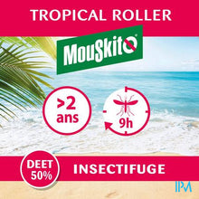 Load image into Gallery viewer, Mouskito Tropical Roller Tropische gebieden 50% DEET 75 ml
