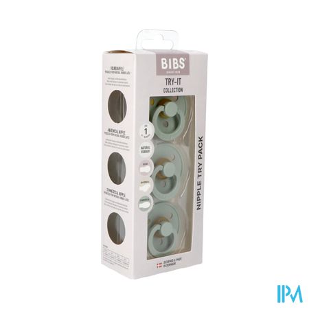 Bibs 1 Try Kit Sage 3 Prod.