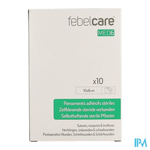 Afbeelding in Gallery-weergave laden, Febelcare Med6 Zelfkl.steriele Verband.10x8cm 10st
