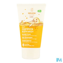 Afbeelding in Gallery-weergave laden, Weleda Shampoo &amp; Bodywash 2in1 Sinaas 150ml
