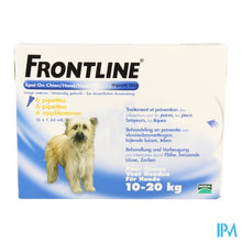 Afbeelding in Gallery-weergave laden, Frontline Spot On Hond 10-20kg Pipet 6x1,34ml
