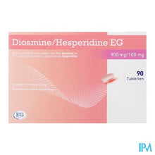 Afbeelding in Gallery-weergave laden, Diosmine+Hesperidine EG 900Mg+100Mg Tabl 90
