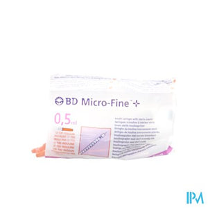 Bd Microfine+ Ser.ins. 0,5ml 30g 8,0mm 10 324825