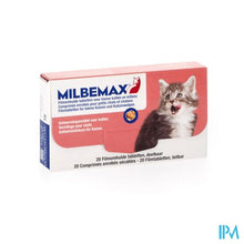 Load image into Gallery viewer, Milbemax Kleine Katten-kitten Filmomh Tabl 2x10
