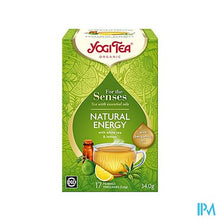 Afbeelding in Gallery-weergave laden, Yogi Thee Senses Natural Energie Bio Zakje 17
