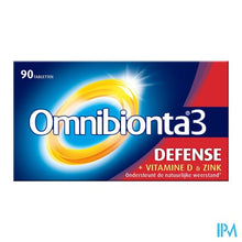 Afbeelding in Gallery-weergave laden, Omnibionta3 Defense Multivitamines Immuniteit (90 tabletten)
