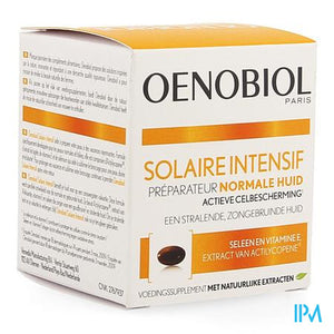 OENOBIOL SOLAIRE INTENSIF NORMALE HUID 30 CAPS