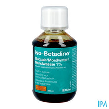 Afbeelding in Gallery-weergave laden, Iso Betadine 1% Nf Mondwater 200ml Ready To Use
