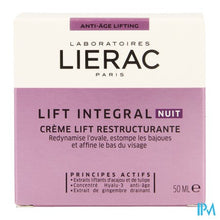 Charger l'image dans la galerie, Lierac Lift Integral Creme Affinant Nuit Pot 50ml
