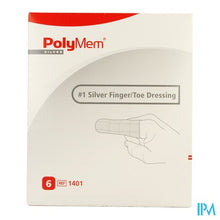 Load image into Gallery viewer, Polymem Silver Vinger/teen Dressing Ring 4-8 6
