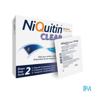 Niquitin Clear Patches 21 X 14mg