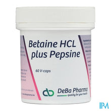 Charger l'image dans la galerie, Betaine Hcl + Pesine V-caps 60 Deba

