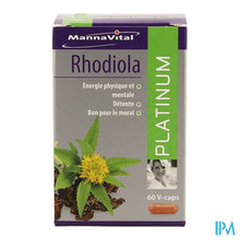 Afbeelding in Gallery-weergave laden, Mannavital Rhodiola Platinum V-caps 60
