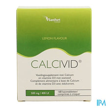 Afbeelding in Gallery-weergave laden, Calcivid 500mg/400ie Lemon Chew 168
