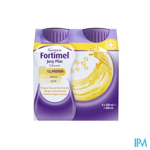 Fortimel Jucy Plus Mango Ananas 4x200ml 185085