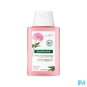 Klorane Capil. Sh Pioenroos Bio 100ml