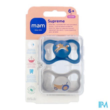Charger l'image dans la galerie, Mam Supreme Fopspeen Silicone 6-16m Blue 2

