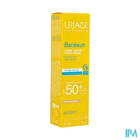 Uriage Bariesun Creme Teintee Ip50+ Clair 50ml
