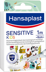 Hansaplast Pleisters Kids Sensitive 1mx6cm