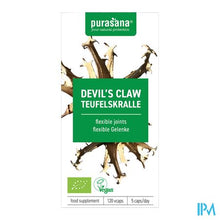 Afbeelding in Gallery-weergave laden, Purasana Vegan Harpagophylum 300mg Bio V-caps 120
