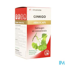 Afbeelding in Gallery-weergave laden, Arkocaps Ginkgo Biloba Plantaardig 150 Cfr 3733110
