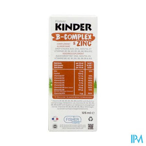 Fisher Kinder B-complex + Zink Siroop 125ml