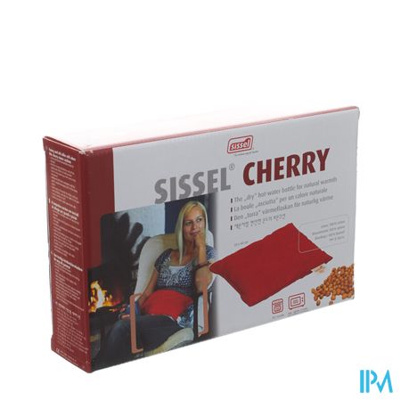 Sissel Cherry Kersenpitkussen 20x40cm Blauw
