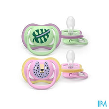 Afbeelding in Gallery-weergave laden, Philips Avent Fopspeen +6m Air Blad/poes 2
