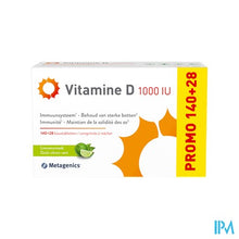 Charger l'image dans la galerie, Vitamine D 1000iu Kauwtabl 140+28 Metagenics
