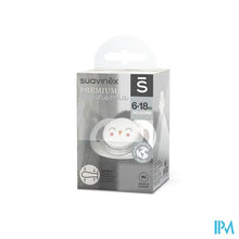Charger l'image dans la galerie, Suavinex Bonhomia Soother Sili.rev 6/18m Owl Beige

