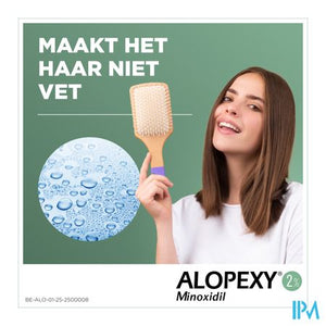 Alopexy 2 % Liquid Fl Pipet/spray 3x60ml