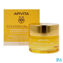 Afbeelding in Gallery-weergave laden, Apivita Beessential Strengt.&amp;nour. Night Balm 15ml
