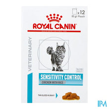 Afbeelding in Gallery-weergave laden, Royal Canin Cat Sensi.contr.chicken Rice Wet12x85g
