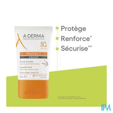 Load image into Gallery viewer, Aderma Protect Pocket Fluide Onzichtb. Spf50+ 30ml

