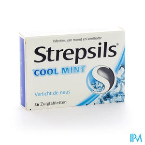 Strepsils Coolmint Zuigtabletten 36