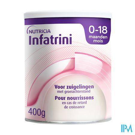 Infatrini Volledige Zuigelingenvoeding In Poedervorm 0-18 Maanden Pot 400g