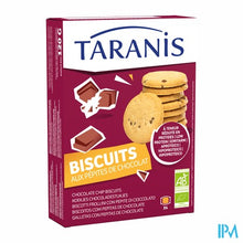 Afbeelding in Gallery-weergave laden, Taranis Koekjes Chocoladestukjes Bio 120g
