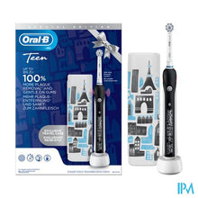 Charger l'image dans la galerie, Oral-b D601 Teens Black + Travelcase Gratis
