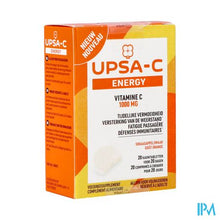 Afbeelding in Gallery-weergave laden, Upsa C Energy 1000mg Kauwtabl 20
