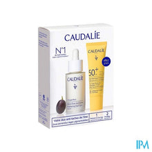 Load image into Gallery viewer, Caudalie Vinoperfect Set Serum&amp;zonneprod. 2 Prod.
