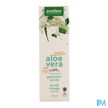 Afbeelding in Gallery-weergave laden, Purasana Vegan Aloe Vera Zuiv. Gezichtsscrub 100ml
